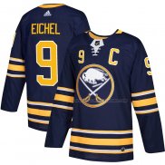 Maillot Hockey Buffalo Sabres Jack Eichel Domicile Authentique Bleu