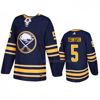 Maillot Hockey Buffalo Sabres Matt Tennyson Domicile Bleu