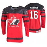 Maillot Hockey Canada Connor Mcclennon 2019 Hlinka Gretzky Cup Rouge