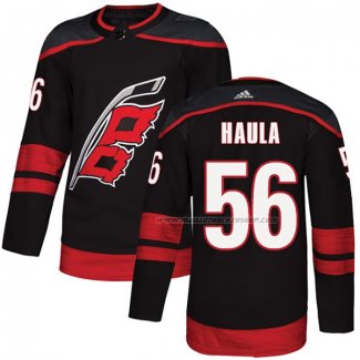 Maillot Hockey Carolina Hurricanes Erik Haula Authentique Alterner Noir