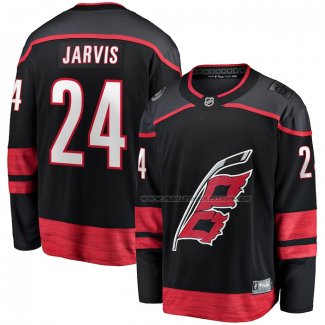 Maillot Hockey Carolina Hurricanes Seth Jarvis Domicile Breakaway Noir