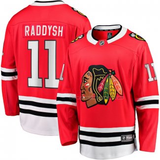 Maillot Hockey Chicago Blackhawks Taylor Raddysh Domicile Breakaway Rouge