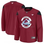 Maillot Hockey Colorado Avalanche Practice Rouge