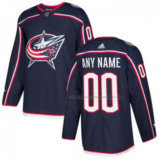 Maillot Hockey Columbus Blue Jackets Personnalise Bleu