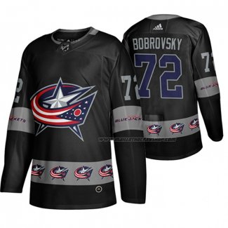 Maillot Hockey Columbus Blue Jackets Sergei Bobrovsky Breakaway Noir