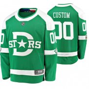 Maillot Hockey Dallas Stars Personnalise Breakaway Joueur 2020 Winter Classic Vert