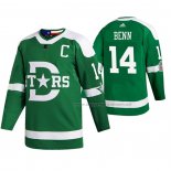 Maillot Hockey Dallas Stars Retro Jamie Benn 2020 Winter Classic Vert