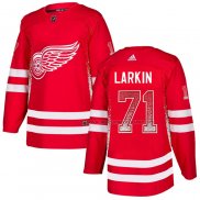 Maillot Hockey Detroit Red Wings Dylan Larkin Drift Fashion Rouge