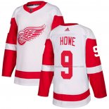 Maillot Hockey Detroit Red Wings Gordie Howe Road Authentique Blanc