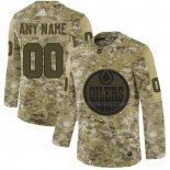 Maillot Hockey Edmonton Oilers 2019 Salute To Service Personnalise Camouflage