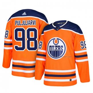 Maillot Hockey Edmonton Oilers Jesse Puljujarvi Domicile Orange