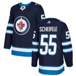 Maillot Hockey Enfant Winnipeg Jets Mark Scheifele Domicile Authentique Bleu