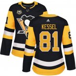 Maillot Hockey Femme Pittsburgh Penguins Phil Kessel 50 Anniversary Domicile Premier Noir