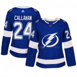 Maillot Hockey Femme Tampa Bay Lightning Ryan Callahan Authentique Joueur Bleu
