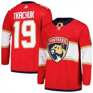 Maillot Hockey Florida Panthers Matthew Tkachuk Domicile Primegreen Authentique Pro Rouge