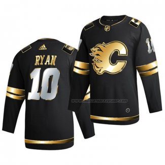 Maillot Hockey Golden Edition Calgary Flames Derek Ryan Limited Authentique 2020-21 Noir