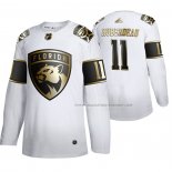 Maillot Hockey Golden Edition Florida Panthers Jonathan Huberdeau Authentique Blanc