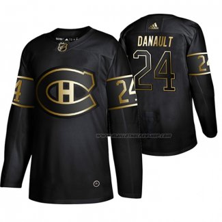 Maillot Hockey Golden Edition Montreal Canadiens Phillip Danault Authentique Noir