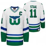 Maillot Hockey Hartford Whalers Jordan Staal Heritage Night Throwback Blanc