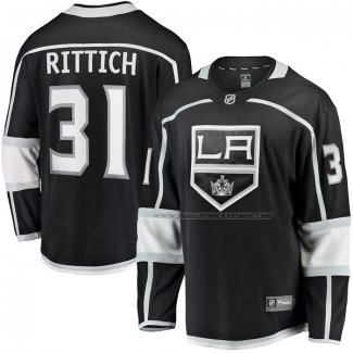 Maillot Hockey Los Angeles Kings David Rittich Domicile Premier Breakaway Noir