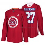 Maillot Hockey Montreal Canadiens Alex Galchenyuk New Season Practice Rouge