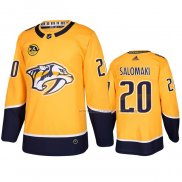 Maillot Hockey Nashville Predators Miikka Salomaki Domicile Jaune