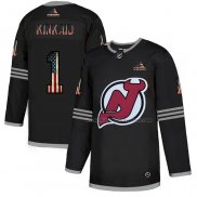 Maillot Hockey New Jersey Devils Kinkaid 2020 USA Flag Noir