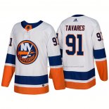 Maillot Hockey New York Islanders John Tavares New Outfitted 2018 Blanc