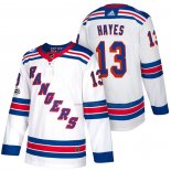 Maillot Hockey New York Rangers Kevin Hayes Authentique Exterieur 2018 Blanc