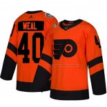 Maillot Hockey Philadelphia Flyers Jordan Weal Authentique 2019 Stadium Series Orange