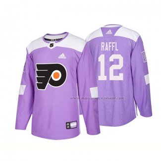 Maillot Hockey Philadelphia Flyers Michael Raffl Authentique 2018 Fights Cancer Volet