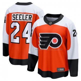 Maillot Hockey Philadelphia Flyers Nick Seeler Domicile Breakaway Orange