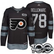 Maillot Hockey Philadelphia Flyers Pierre Edouard Bellemare 1917-2017 100th Anniversaire Noir