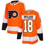 Maillot Hockey Philadelphia Flyers Tyler Pitlick Domicile Authentique Orange