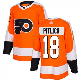 Maillot Hockey Philadelphia Flyers Tyler Pitlick Domicile Authentique Orange