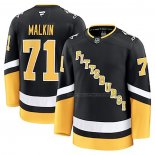 Maillot Hockey Pittsburgh Penguins Evgeni Malkin Alterner Noir