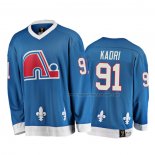 Maillot Hockey Quebec Nordiques Nazem Kadri Heritage Vintage Bleu