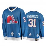 Maillot Hockey Quebec Nordiques Philipp Grubauer Heritage Vintage Bleu