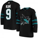 Maillot Hockey San Jose Sharks Evander Kane Alterner Authentique Noir