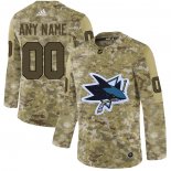 Maillot Hockey San Jose Sharks Personnalise 2019 Camouflage