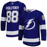 Maillot Hockey Tampa Bay Lightning Andrei Vasilevskiy Domicile Authentique Bleu