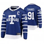 Maillot Hockey Toronto Maple Leafs John Tavares Throwback Breakaway Joueur Bleu