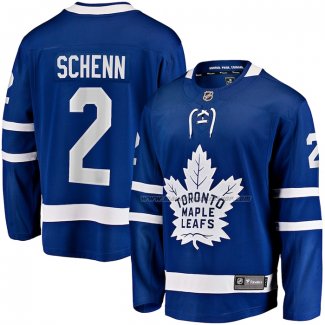 Maillot Hockey Toronto Maple Leafs Luke Schenn Domicile Breakaway Bleu