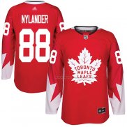 Maillot Hockey Toronto Maple Leafs William Nylander Canada Authentique Rouge