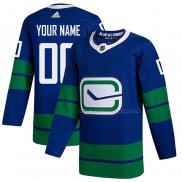 Maillot Hockey Vancouver Canucks Personnalise Bleu