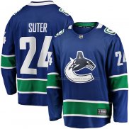 Maillot Hockey Vancouver Canucks Pius Suter Domicile Premier Breakaway Bleu