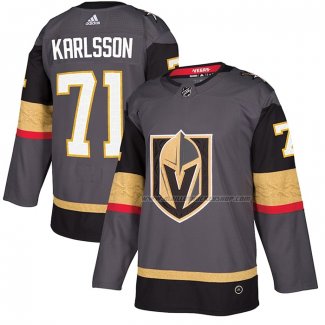 Maillot Hockey Vegas Golden Knights William Karlsson Authentique Gris