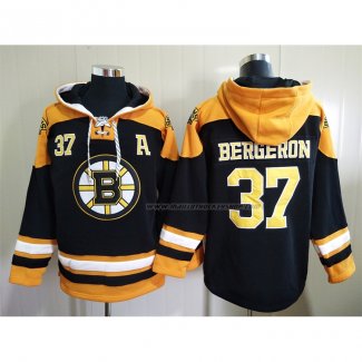 Veste a Capuche Boston Bruins Patrice Bergeron Noir