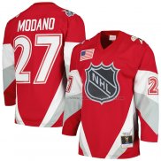 Maillot Hockey 1999 All Star Mike Modano Mitchell & Ness Bleu Line Rouge