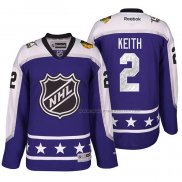 Maillot Hockey 2017 All Star Chicago Blackhawks Duncan Keith Volet